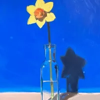 Studie van een narcis